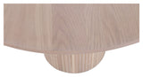 Bianca Dining Table Ø110 - White pigmented