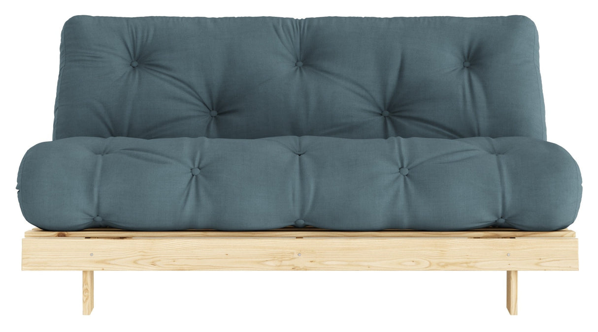 Roots 160 Sofa Bed, Pine/Petroleum Blue,