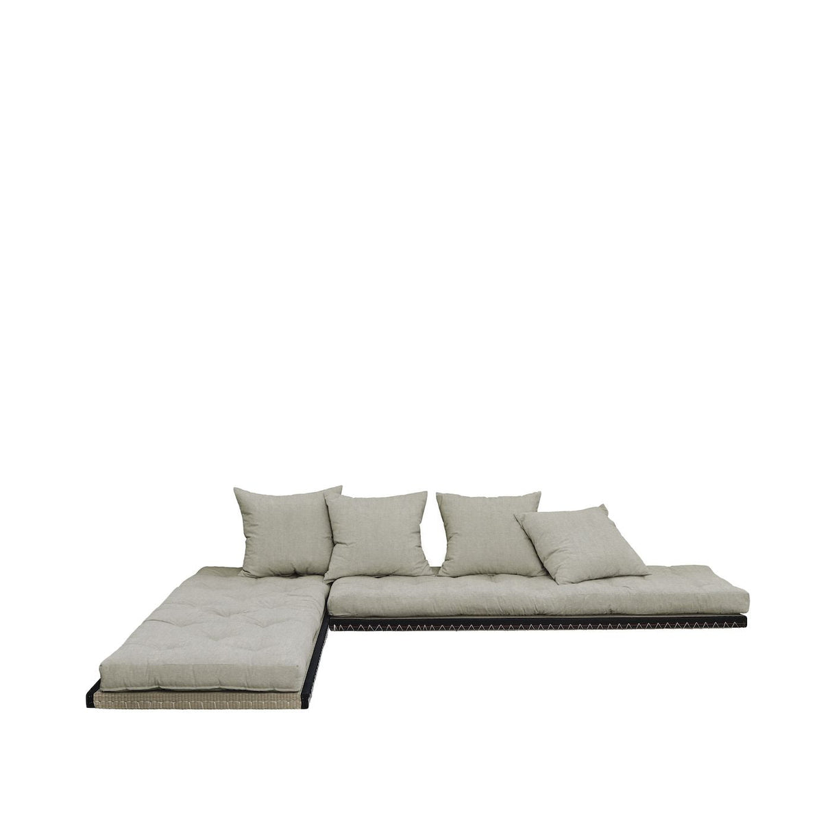 Chico Futon Sofa, Linen w. Tatami mats