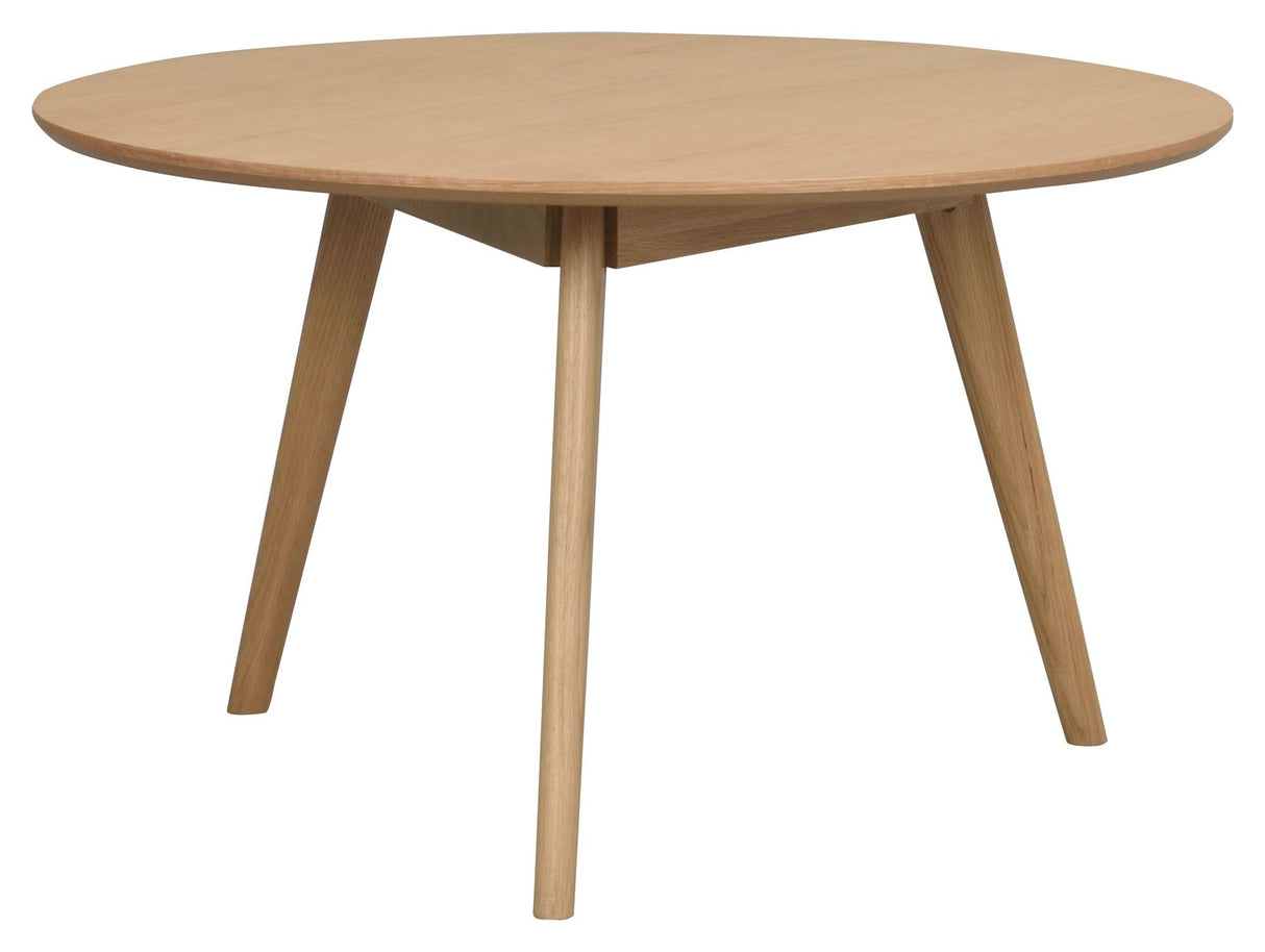 Yumi Coffee table, lacquered oak, Ø90