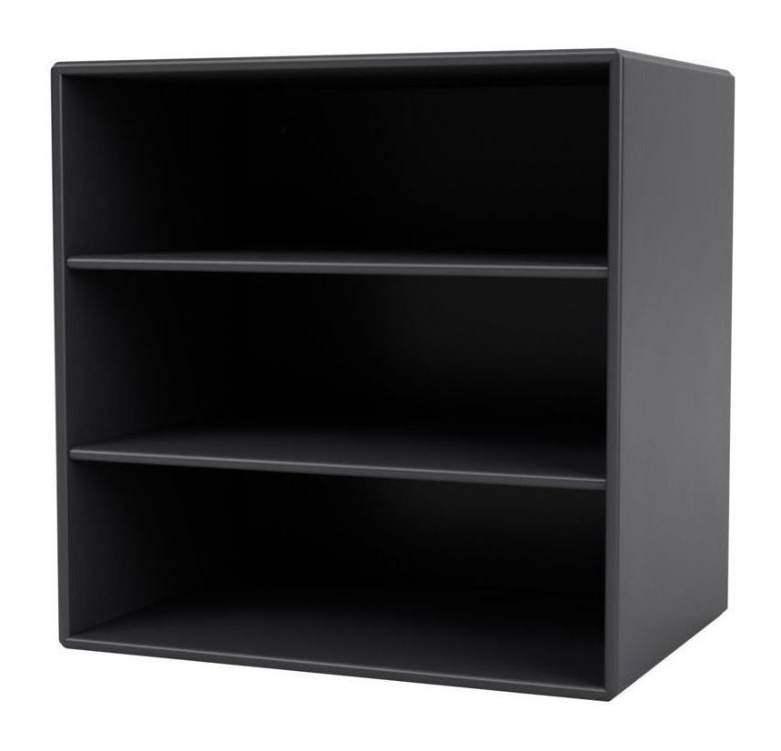 Mini Shelf module with horizontal shelves, Anthracite