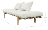 Pace Daybed, Linen/Nature