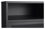 Veep, cabinet 140 cm - black