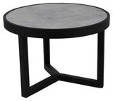 Itonda Lounge Table Black/Gray, Ø60