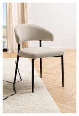 Edina, dining chair - beige