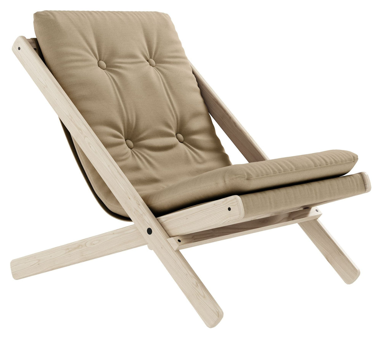 Boogie Lounge Chair with Boogie mattress, Beige