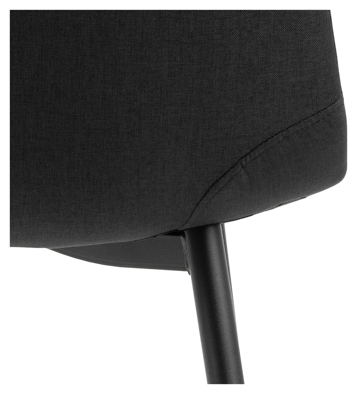 Celia, dining chair - black