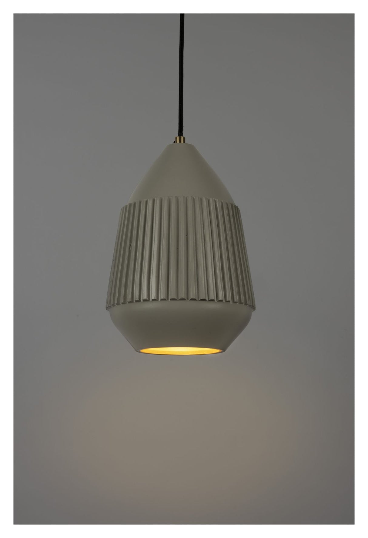 Aysa Pendant luminaire Ø20, Beige aluminum