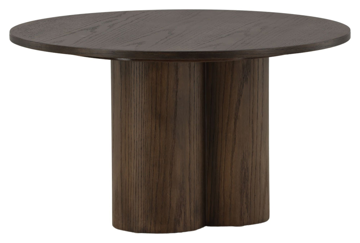 Olivia Coffee table Ø80 - Mocca