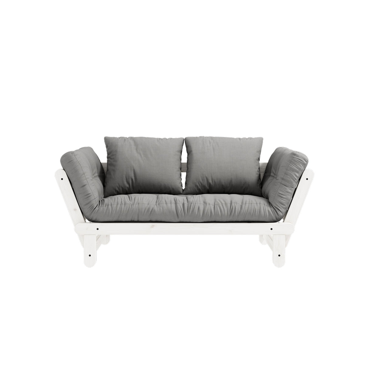 Beat, sofa bed, gray/white