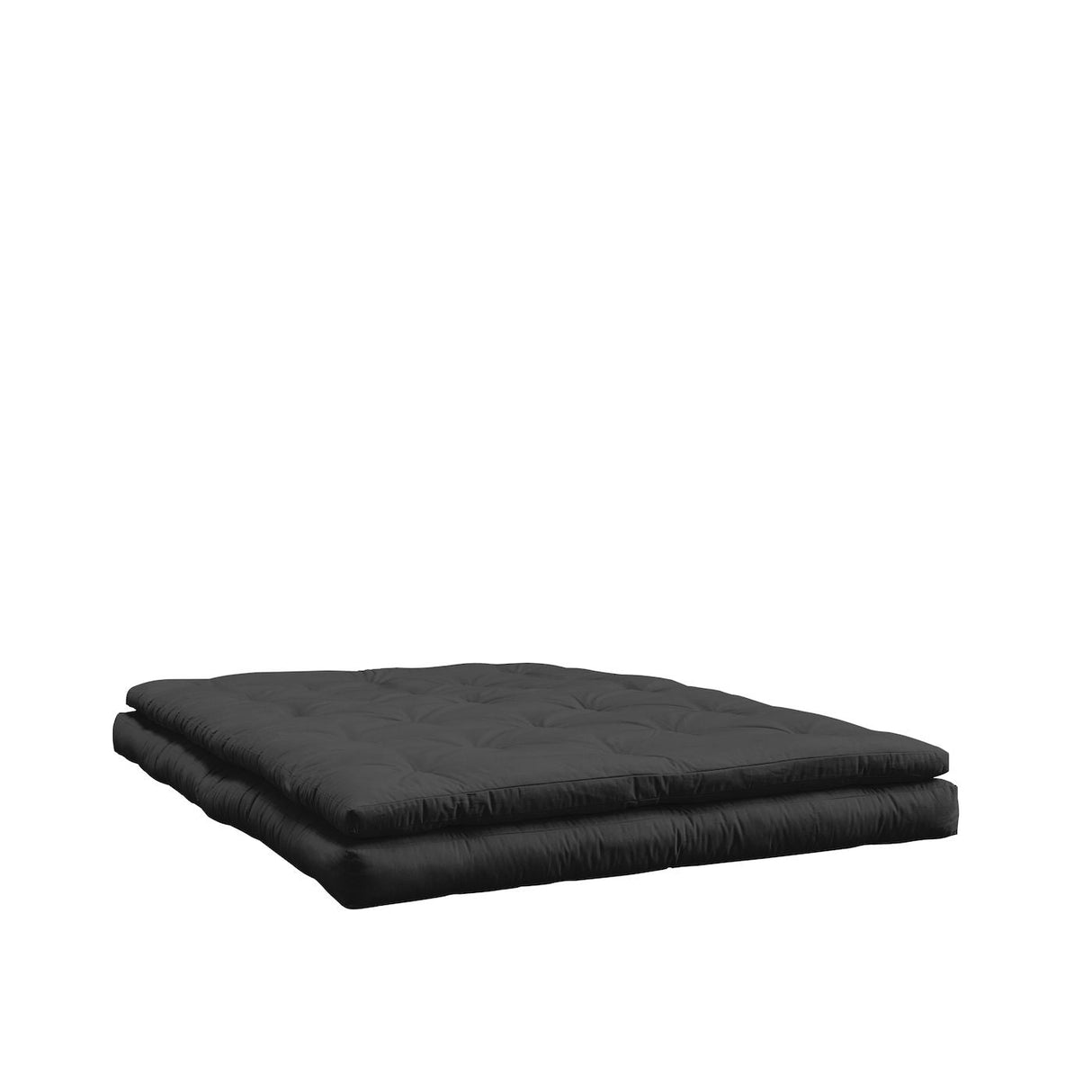 Buckle-Up Futon Sofa, Dark Gray