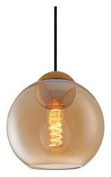 Halo Design Bubbles Pendant luminaire Ø18, Amber