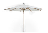 Paliano Parasol Off white, Ø3 m alu