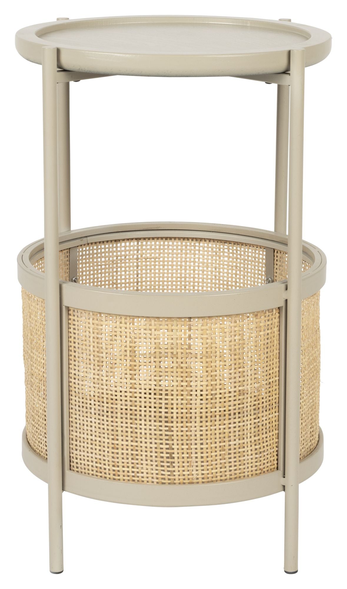 homii Makato Side Table Ø30, Nature/Sand