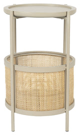 homii Makato Side Table Ø30, Nature/Sand