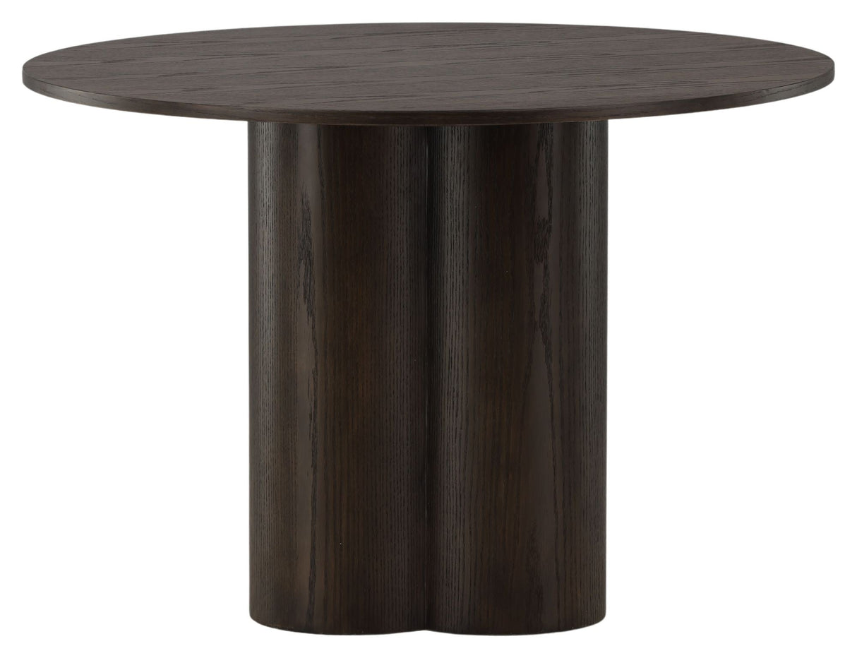 Olivia Dining Table Ø110 - Mocca