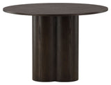 Olivia Dining Table Ø110 - Mocca