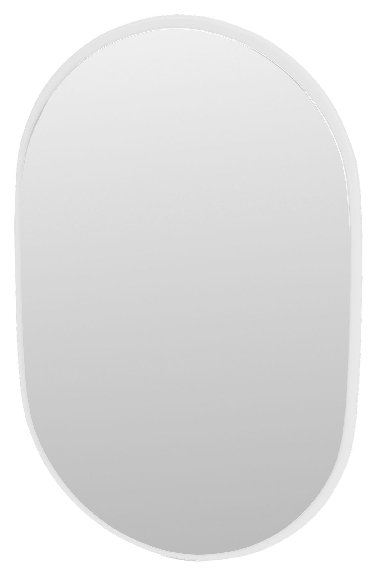 LOOK Oval mirror, 38-Snow