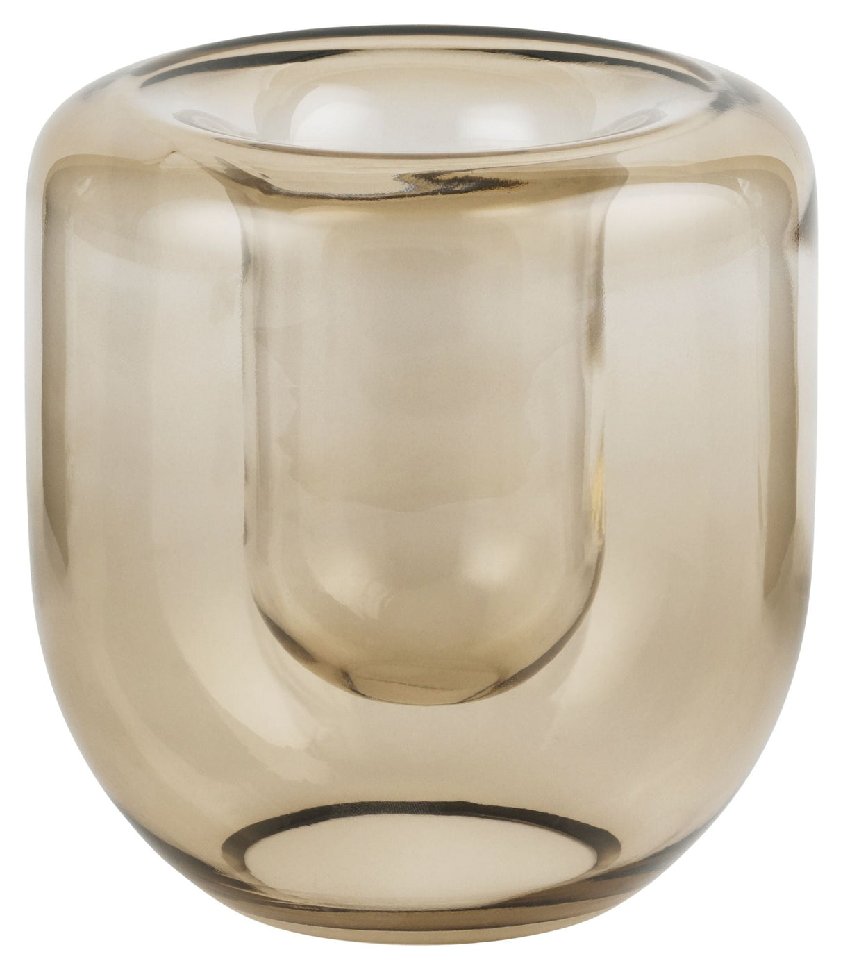 Brown Opal Vase, Small