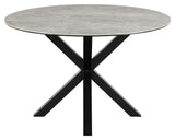 Heaven, dining table Ø119 - gray