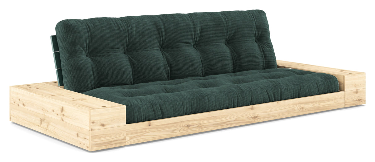 Base Sofa bed with Sideboxes, Seaweed