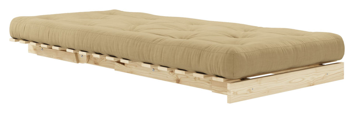 Roots 90 Sofa bed, Pine/Beige