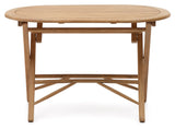 Dandara, folding table Ø120 - oak