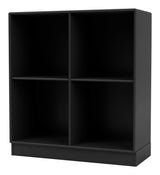 SHOW Bookshelf with base H7 cm, Black