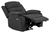 Vansbro, recliner - dark gray