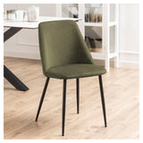 Ines, dining chair - green