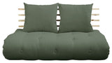 Shin Sano Futon, Olive Green/Nature