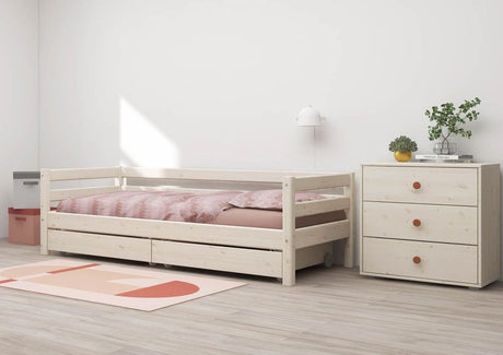 Classic Bed Drawer 2 pcs., White