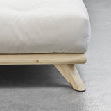 Senza Bed frame 180x200, Nature/Pine