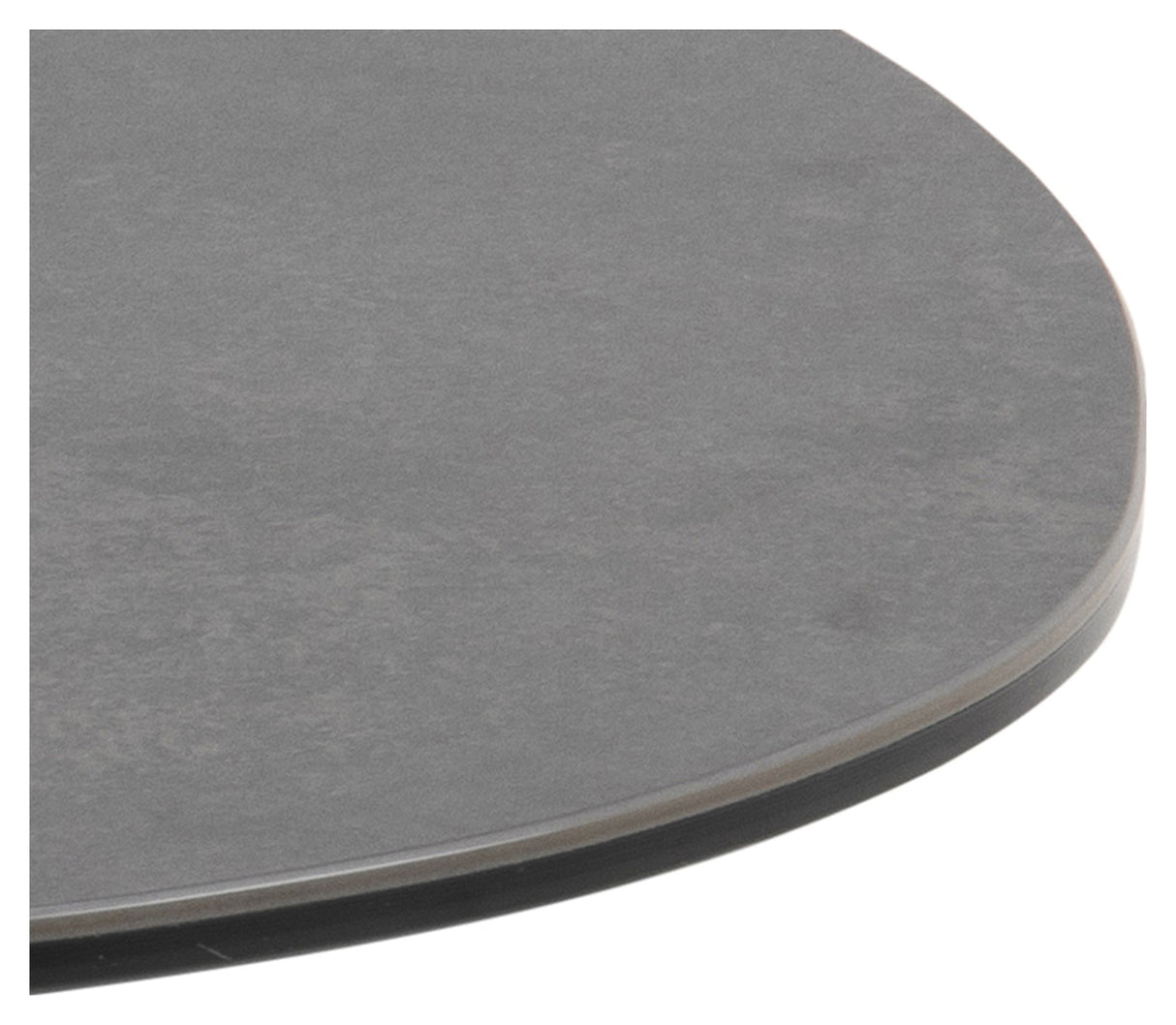 Barnsley, plector coffee table 84cm - black