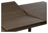 Bari, dining table 140/200 cm - dark oak