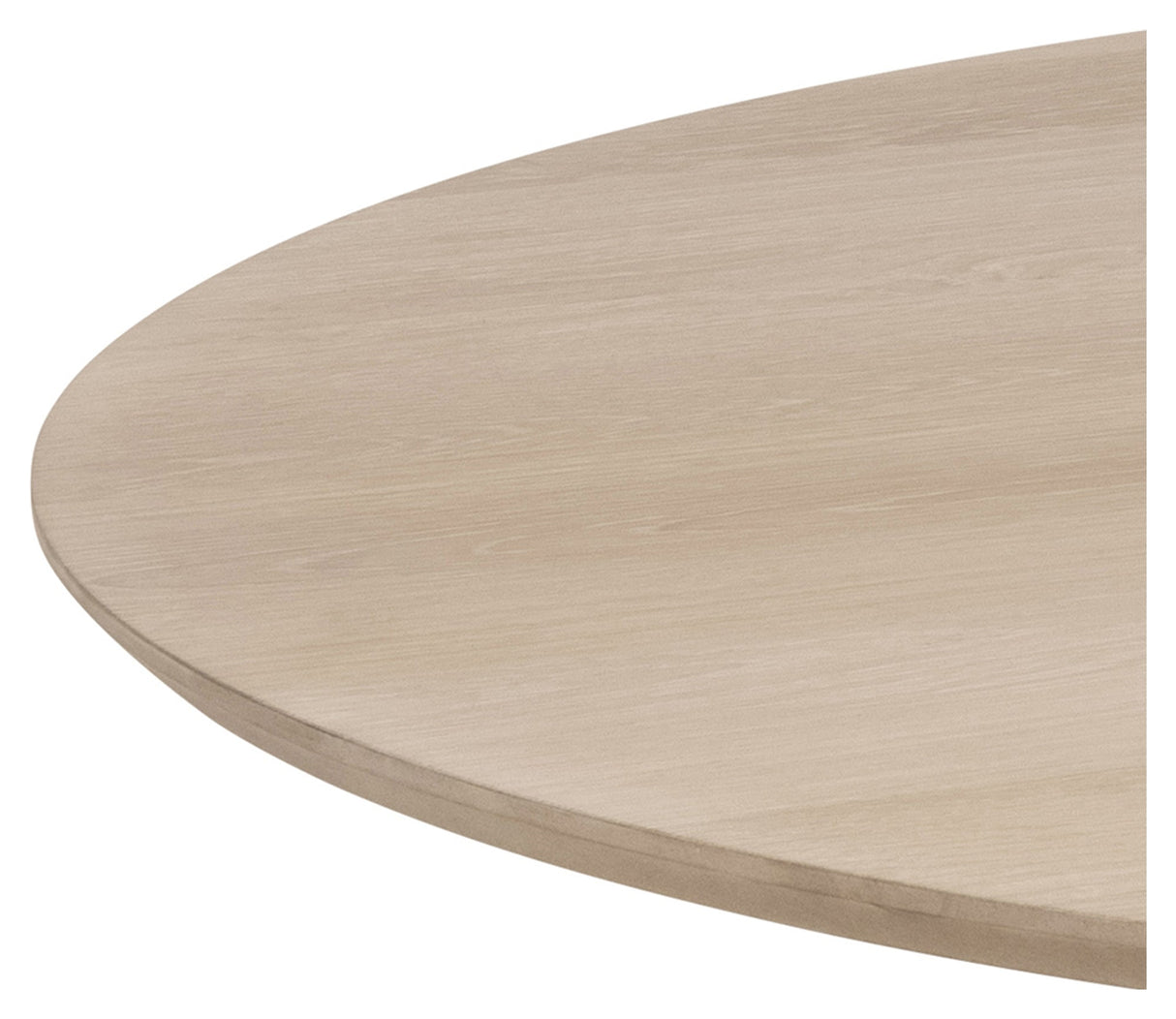 Christo, dining table Ø120 - light oak