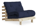 Roots 90 Sofa bed, Navy/Nature