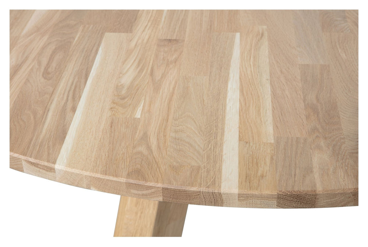 Rhonda Dining Table Ø129 - Oak