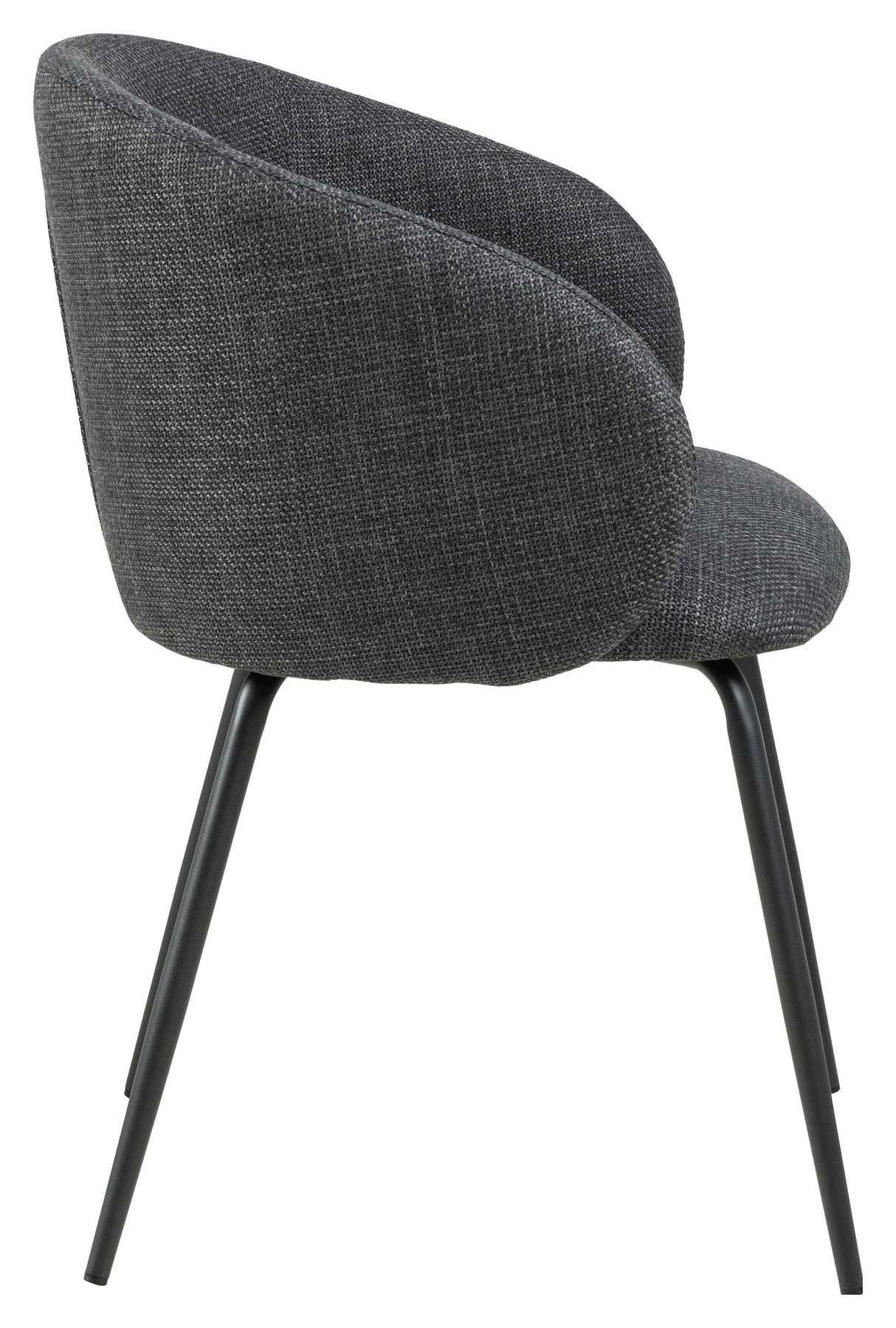 Eleanor, dining chair - dark gray