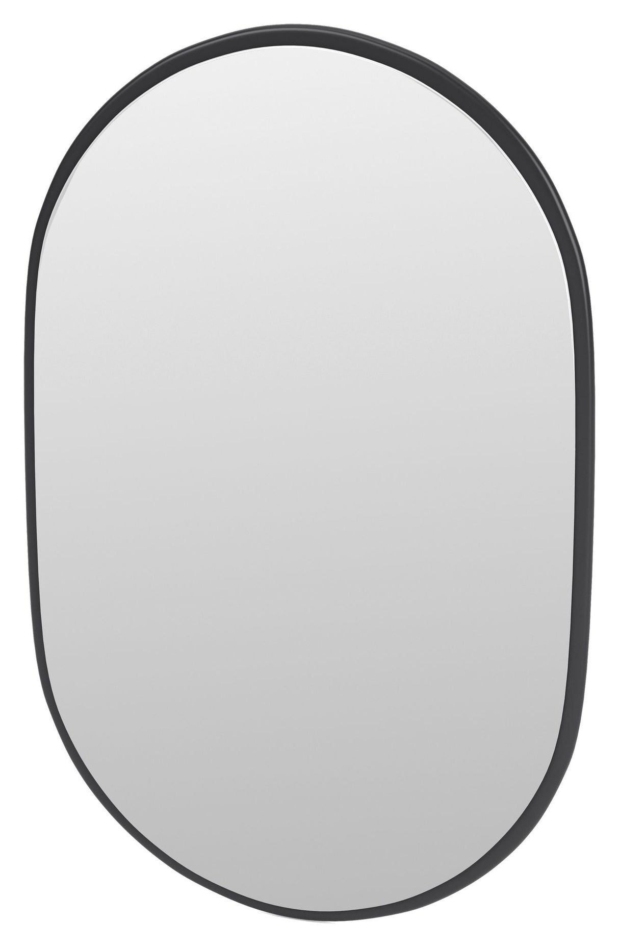 LOOK Oval mirror, 04-Anthracite