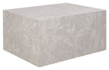 Prague coffee table marble/beige, 60cm