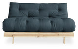 Roots 140 Sofa Bed, Petroleum Blue/Nature