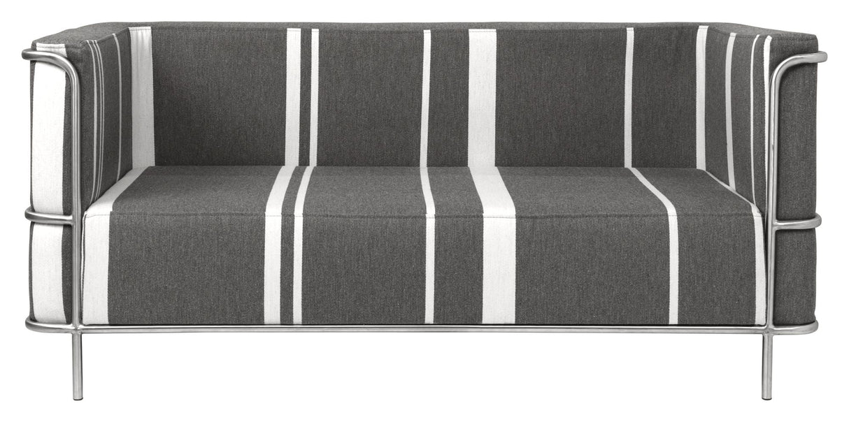 Modernist 2-pers. Sofa, Gray