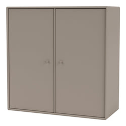 COVER Cabinet with suspension bracket, Truffle