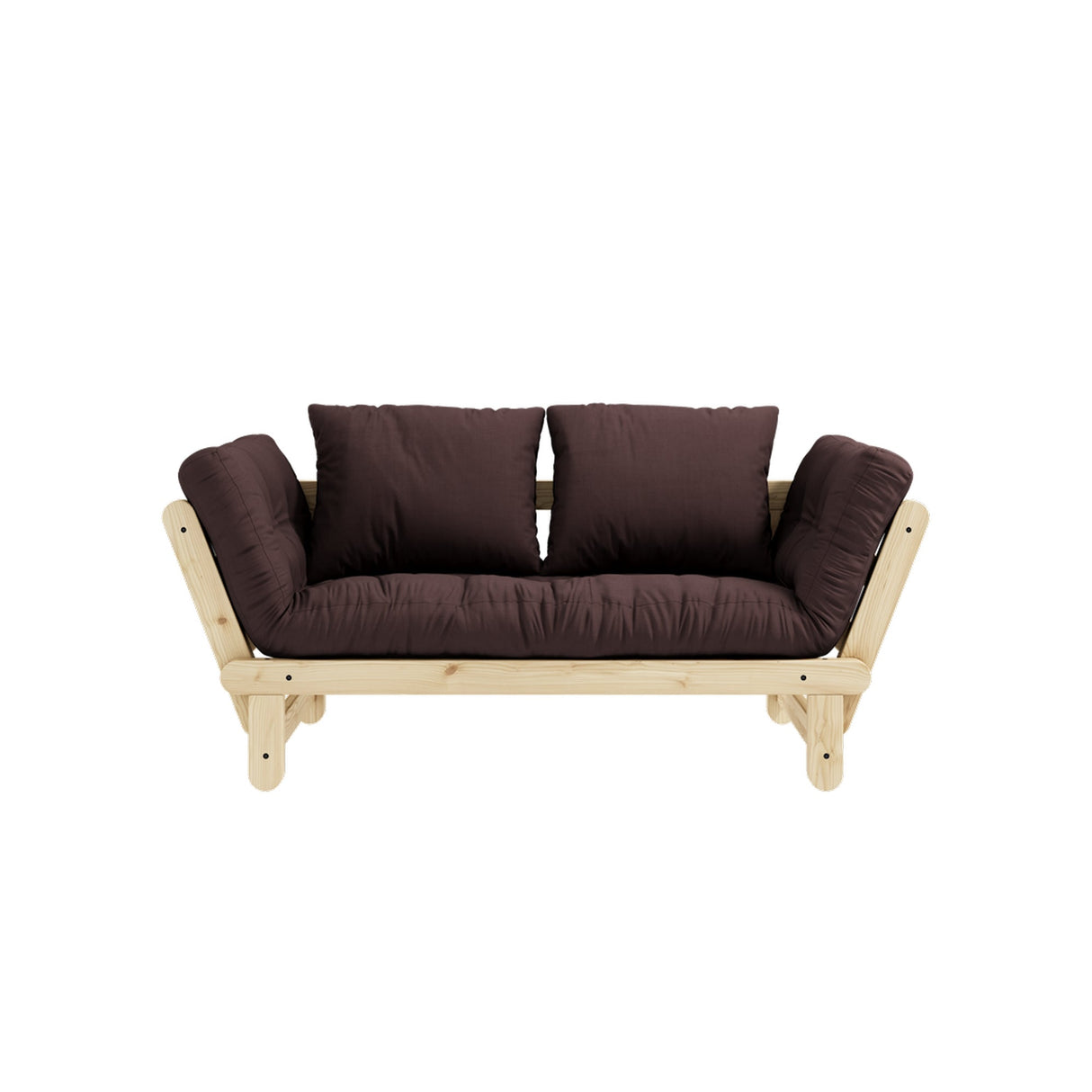 Beat, sofa bed, brown/nature