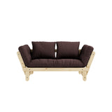 Beat, sofa bed, brown/nature