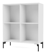 SHOW Bookshelf with black legs, NewWhite