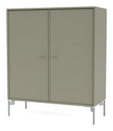 COVER Cabinet with silver legs, Fennel