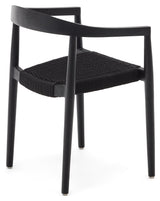 Ydalia, dining chair - black