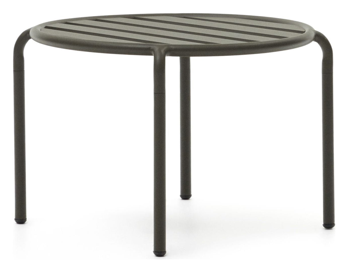 Joncols Side Table Green, Ø60